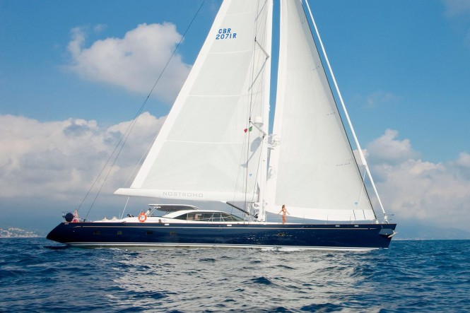 Charter sailing yacht Nostromo in the Western Mediterranean and Adriatic