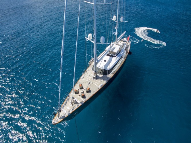 Sailing yacht Panthalassa ready for Mediterranean charters