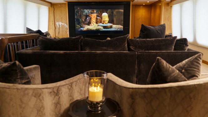 Superyacht GRAND ILLUSION - Movie theatre