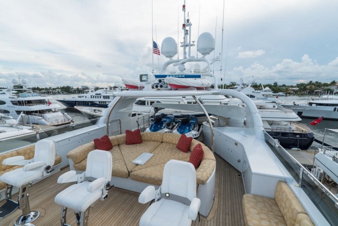 Superyacht NICOLE EVELYN - Sundeck