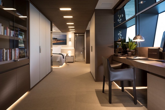 Superyacht SEVEN SINS - Master suite