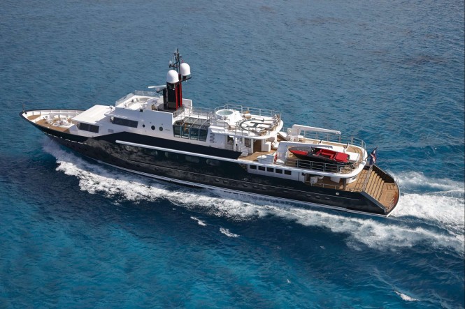 Charter superyacht Highlander in the Mediterranean at her new low season rate