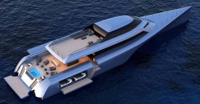 MC155 – The new Trimaran concept from Design Unlimited