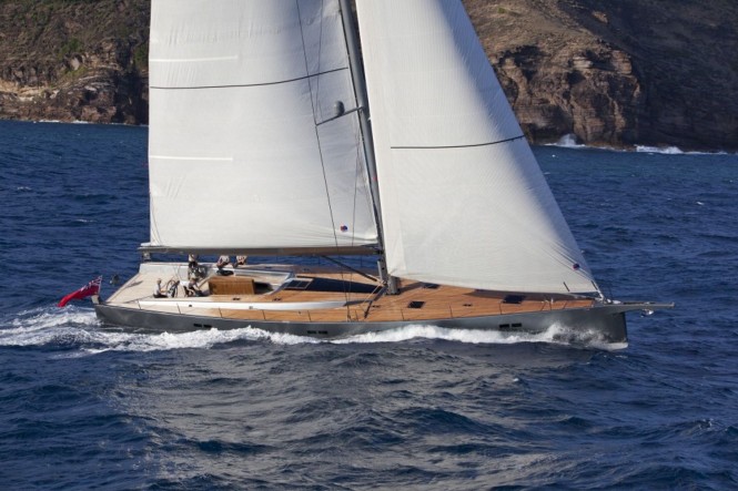 Charter award-winning sailing yacht Aegir II in the Western Mediterranean