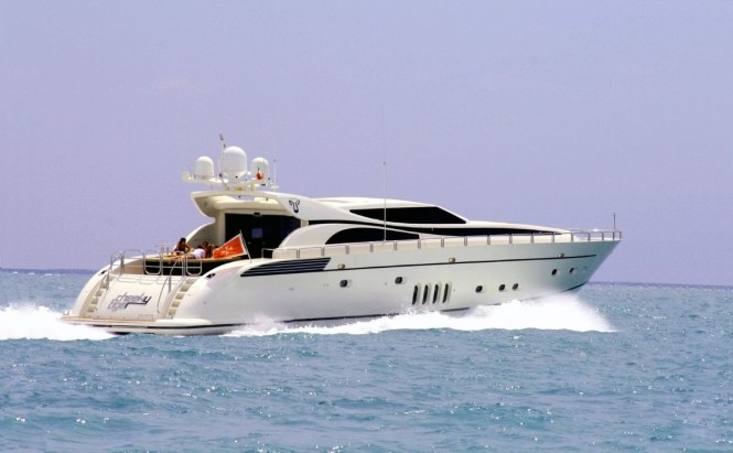 Open yacht Cheeky Tiger available for Mediterranean charter