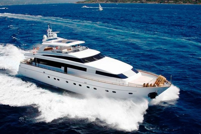 Charter superyacht Sud in the Western Mediterranean