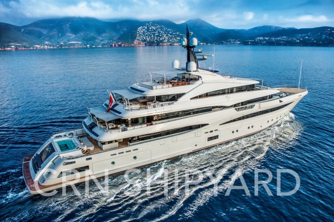 Superyacht Cloud 9 to be presented at the Monaco Yacht Show