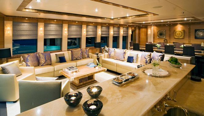 Motor yacht HOKULANI - Main salon