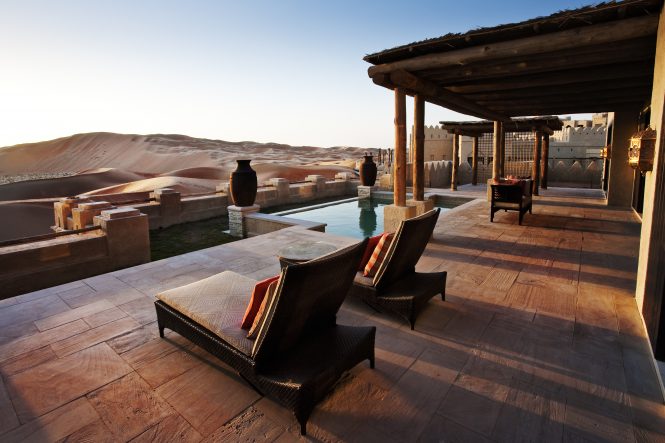 Qasr al Sarab Villa view - Image credit to Visit Abu Dhabi