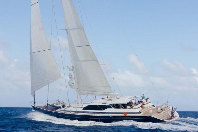 Charter sailing yacht Sea Quell in the Caribbean this winter