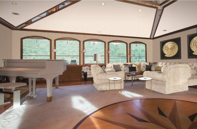 Superyacht GRAND OCEAN - Skylounge
