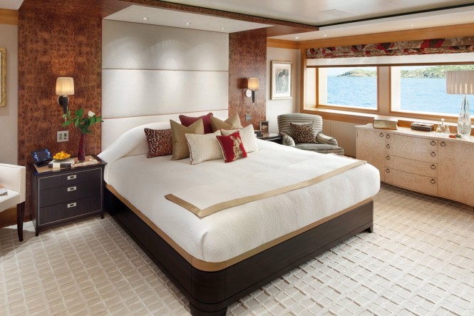 Superyacht LADY BRITT - Master suite