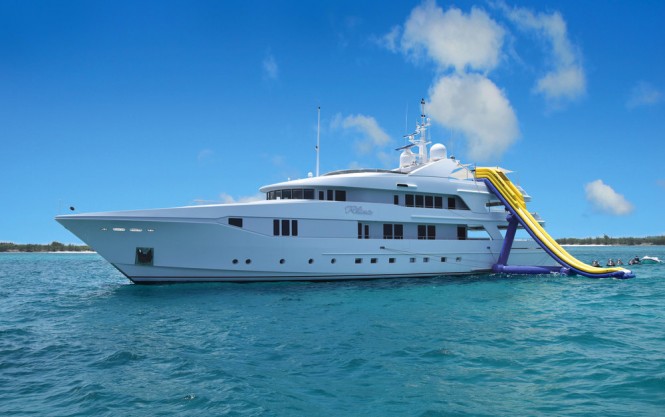 Superyacht Rhino available for the winter season in the Caribbean