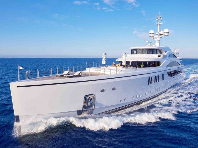Catch the last summer availability of luxury charter yacht 11.11 available in the Mediterranean