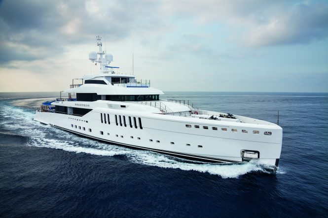Highly anticipated Benetti superyacht Seasense in attendance at the Monaco Yacht Show