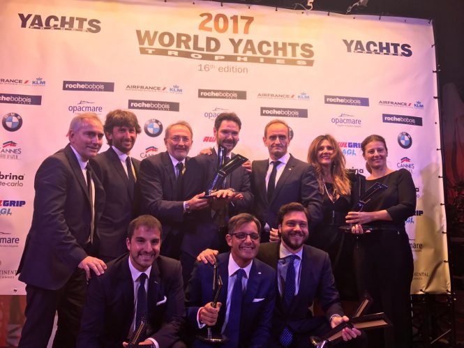 Resounding success for Azimut and Ferretti Group at the World Yachts Trophies 2017