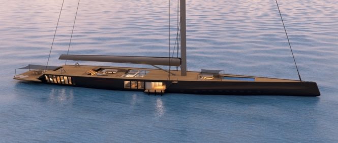 Malcolm McKeon Yacht Design reveals latest commission for a 78m luxury sloop