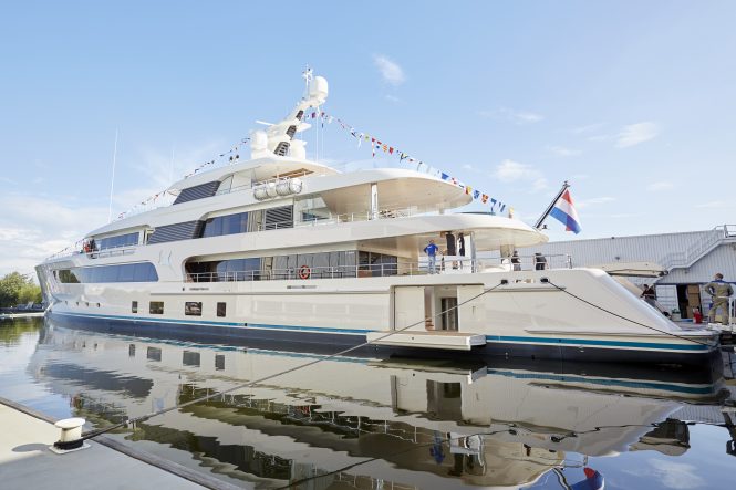Feadship superyacht Samaya spotted on sea trials