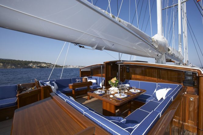 Regatta-winning S/Y Meteor returns to Royal Huisman for winter refit