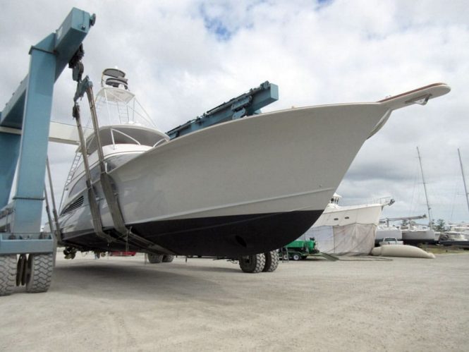 Jarret Bay launches sportfish yacht Project Ireland, renamed Jaruco