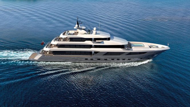 Gulf Craft commences construction on flagship Majesty 175 superyacht