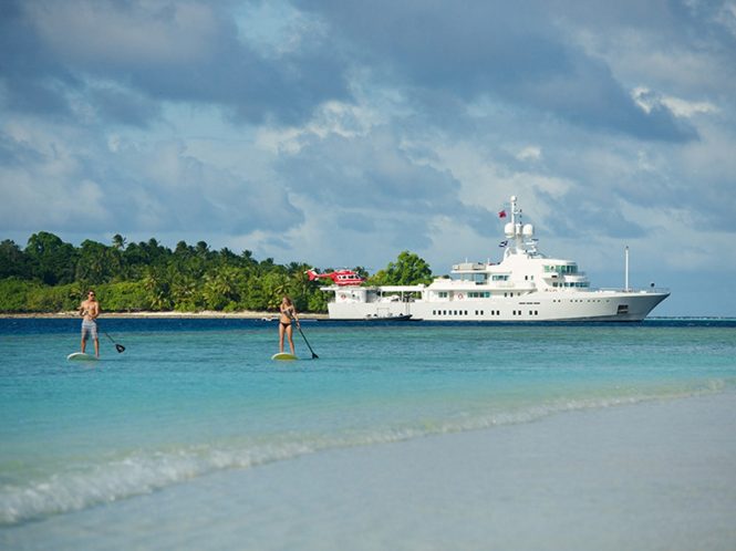 Charter luxury yacht Senses among the exotic islands of Thailand