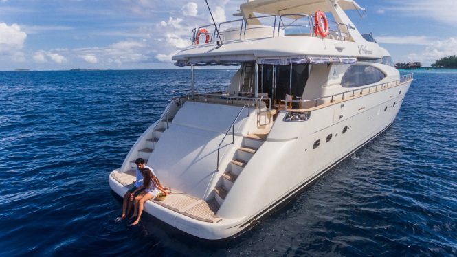 Special offer: Charter luxury yacht Nawaimaa in the Maldives at a great introductory rate 