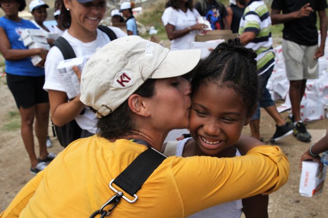 K1 Britannia Foundation assists in the recovery of St Maarten after hurricanes Irma and Maria