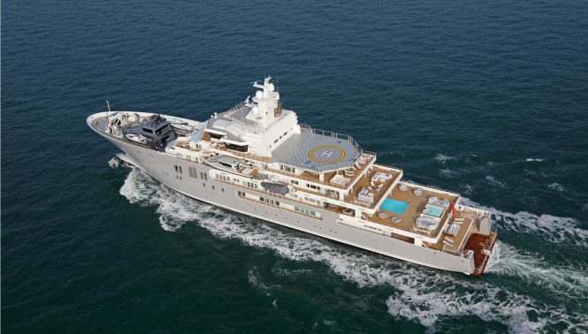 107m mega yacht Ulysses sold to new owner