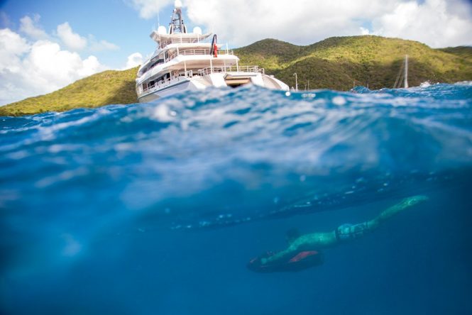 Special offer: Special charter rate for M/Y Mogambo at the Abu Dhabi Grand Prix 