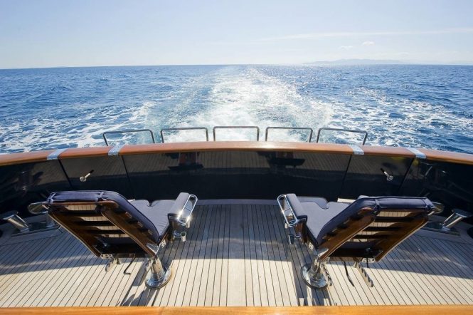 Charter tranquil superyacht RH3 in the Caribbean and Bahamas 