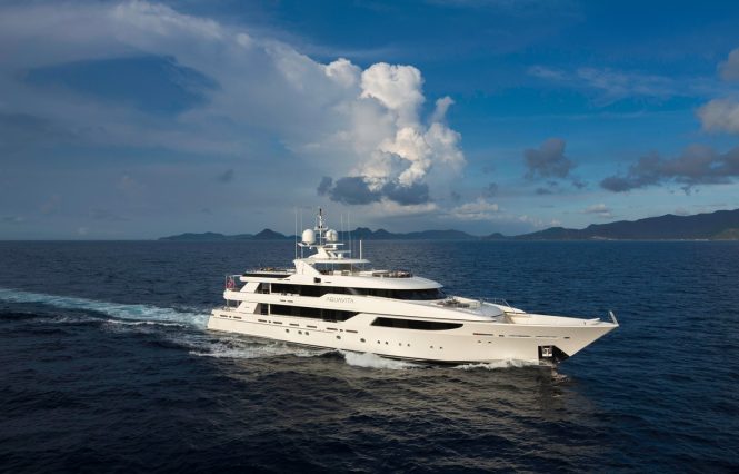 Charter superyacht Aquavita in the Caribbean and Bahamas 