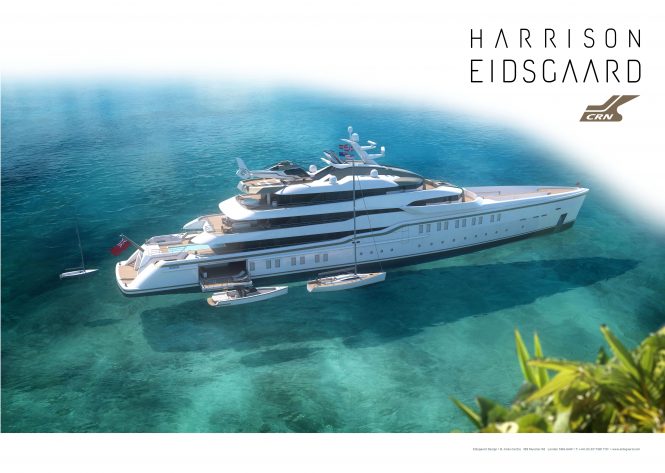 CRN Explorer Yacht –  86 metres of innovation and dynamism