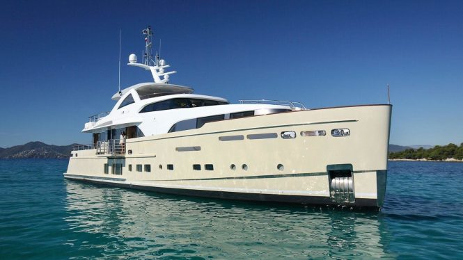 Award-winning superyacht and chef with superyacht SOLIS on Caribbean charters 