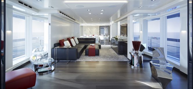 Inside the interiors of Heesen mega yacht Home