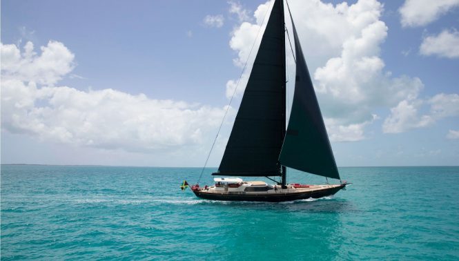 Charter sailing yacht Tenacious in the Bahamas 