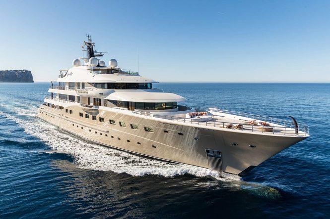Top luxury charter yachts over 40m launched in 2017