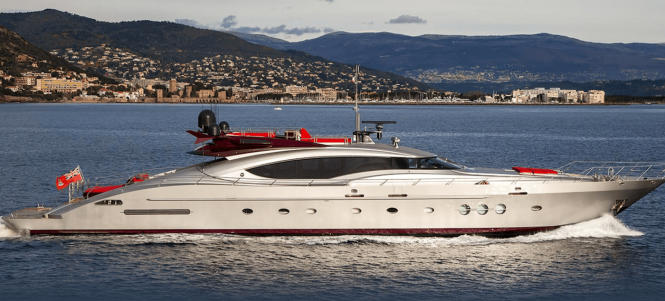 Speedy open yacht Vitamin available for summer charters in the South of France