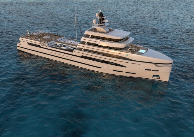 Rosetti Superyacht SpA unveils new 85m expedition support yacht concept