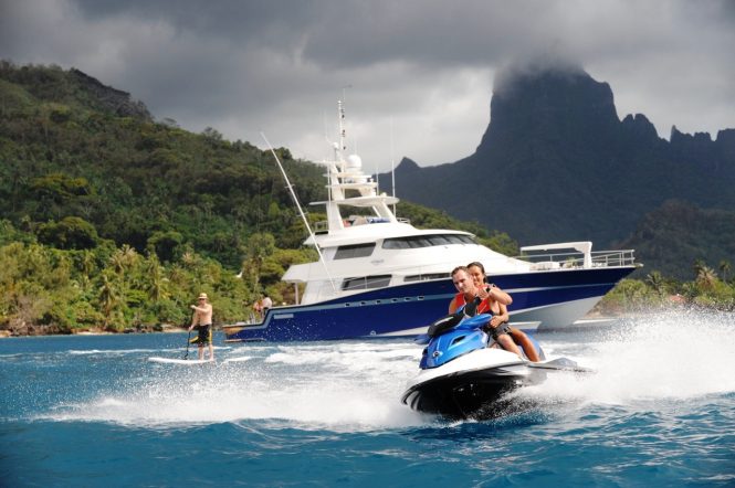 So, you want water toys? Here are the yachts that deliver