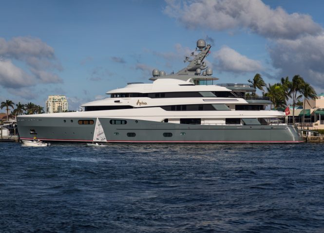 Five famous superyachts spotted over the festive season 