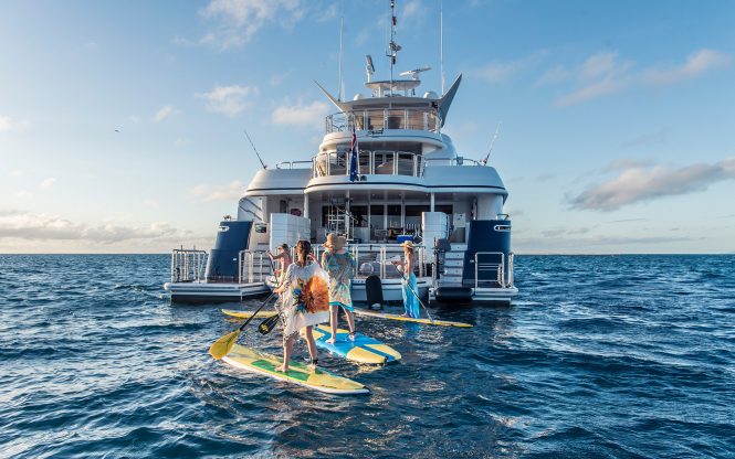 Charter superyacht SPIRIT in the Solomon Islands and Papua New Guinea