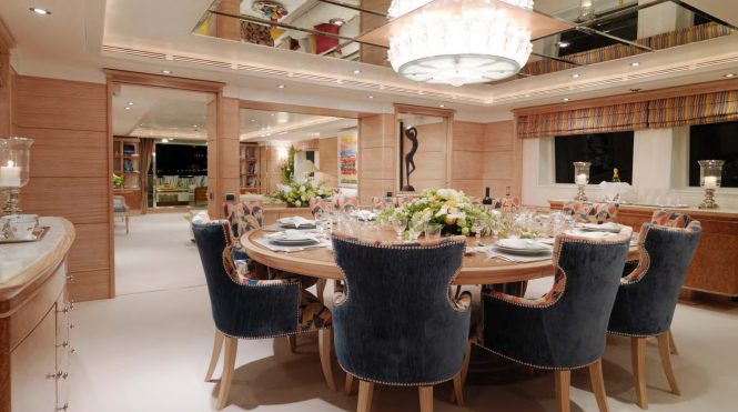 formal dining area