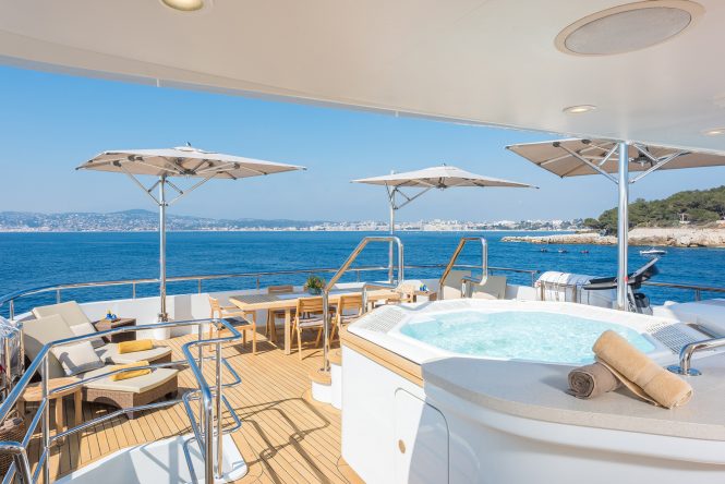 Special offer: 15% discount for luxury charter yacht JADE 959 this summer in the Mediterranean 