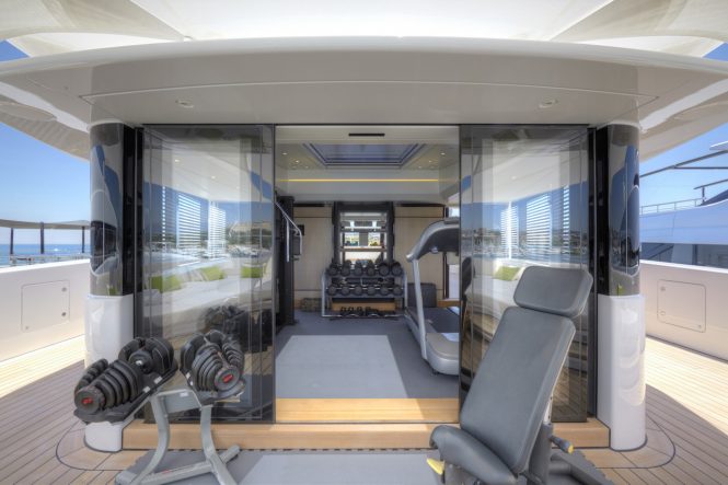 Mogambo onboard gym