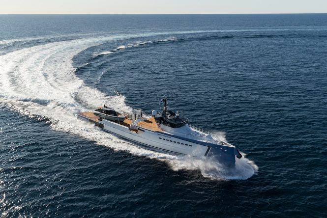 NEW FRONTIERS luxury yacht support vessel by DAMEN