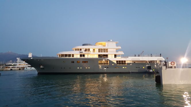 Italian Sea Group launches 75m Admiral superyacht PLANET NINE