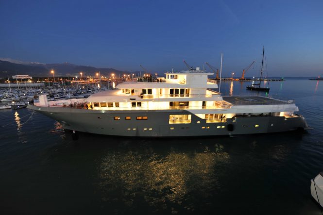 Planet Nine superyacht by Admiral of The Italian Sea Group