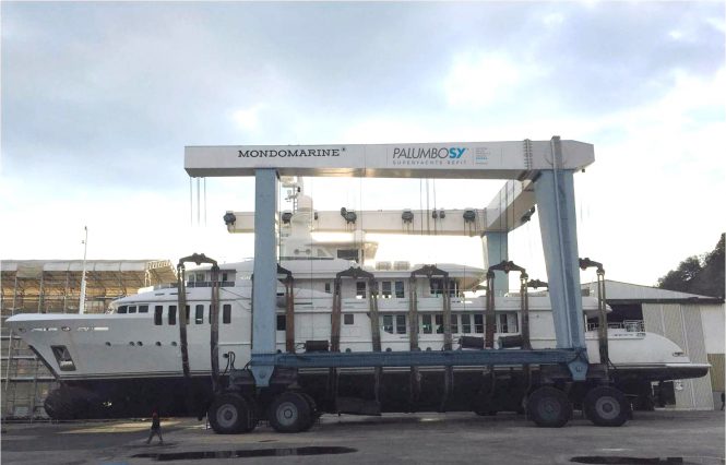 Palumbo yachts announces first motor yacht refit at Savona shipyard