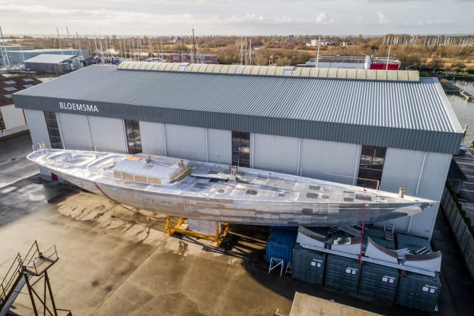 Third Truly Classic 127 Sailing Yacht by Hoek Design hits water
